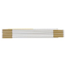 Metru tamplarie, pliabil - 2 m, alb/galben 74-020