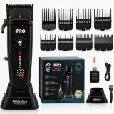 Masina De Tuns Profesionala BIRAI iPRO Strike, 11.500 RPM, Aparat De Tuns Pentru Par, Barba Si Corp, 2000mAh, Autonomie Lunga, Type-C, Afisaj LED, Inc