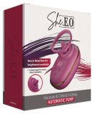 Stimulator Clitoridian cu Limba si Vacuum Licking Automatic Pump She.E.O, Roz
