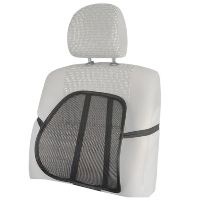 Husa scaun auto, tip suport lombar, universal, mesh, negru foto