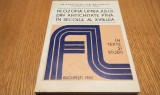 FILOZOFIA LIMBAJULUI DIN ANTICHITATE PANA IN SECOLUL al XVIII -lea - Lucia Wald, Alta editura