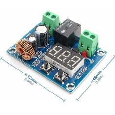 Modul protectie descarcare acumulator auto solar 12 24 36V auto cutoff