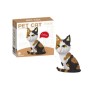Set de cuburi de constructie 3D, Pisicuta Calico, 1300 piese, +14 ani, Oem