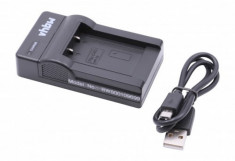 Vhbw micro usb incarcator de baterie se potrive?te pentru casio np-70 u.a. foto