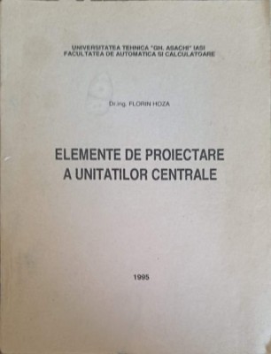 ELEMENTE DE PROIECTARE A UNITATILOR CENTRALE-FLORIN HOZA-254776 foto