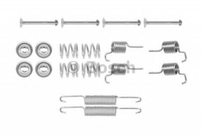 Set accesorii, saboti frana parcare TOYOTA COROLLA Verso (ZER, ZZE12, R1) (2004 - 2009) BOSCH 1 987 475 327 foto