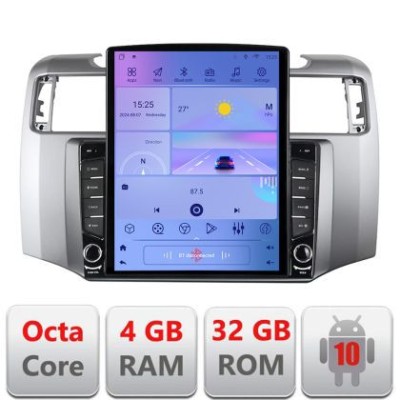 Navigatie Toyota 4runner 2009-2019 Android radio gps internet Octa Core 4+64 LTE KIT-4runner+EDT-E709 CarStore Technology foto