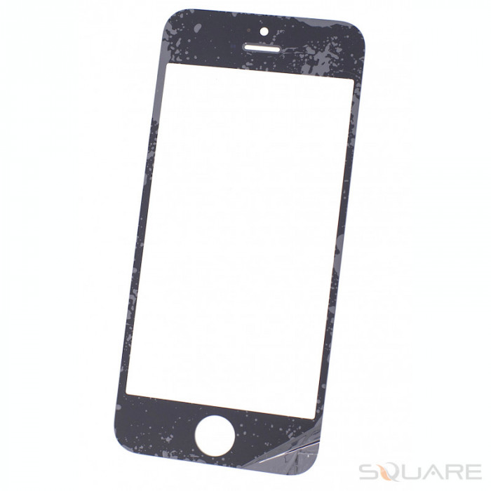 Geam Sticla iPhone 5s, Black