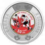 Canada 2 Dolari 2022 - Summit Series (hochei) - colorata, KM-3195.1 UNC !!!, America de Nord