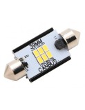 Led Auto Sofit 39mm Canbus 6 SMD 3020 fara polaritate &ndash; BTLE1276, Xenon Bright