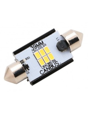 Led Auto Sofit 39mm Canbus 6 SMD 3020 fara polaritate &amp;ndash; BTLE1276 foto