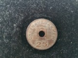 JETON TOKEN DANEMARCA 25 Dyrehavsbakken 1885 Teltholderforeningen F