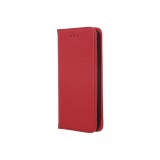 Husa HUAWEI P30 Lite - Magnet Piele Naturala (Rosu)