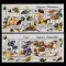 RO 1994 ,LP 1349 , &quot;Ciuperci &quot; set colite 292/293 , MNH