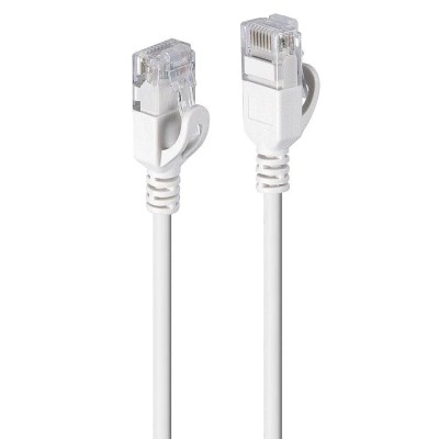Cablu ultraslim internet Lindy, lungime 2m Cat.6A U/UTP LSZH, latime foto