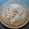 Moneda istorica 1 (One) Penny - ANGLIA, anul 1916 *cod 2251 A - EDWARDVS V