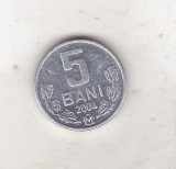 Bnk mnd Moldova 5 bani 2004 unc, Europa