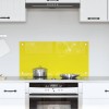 VidaXL Spate de bucătărie Galben 80 x 40 x 0.6 cm sticlă securizată 42001253