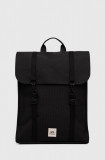 Lefrik rucsac culoarea negru, mare, neted