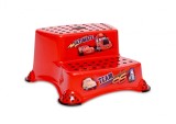 Inaltator dublu pentru baie, antiderapant, Lorelli, Disney Cars, Red