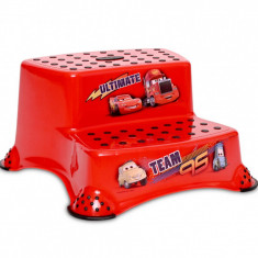 Inaltator dublu pentru baie, antiderapant, Lorelli, Disney Cars, Red