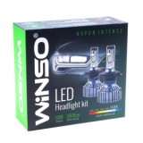 Set Becuri LED Winso H7 &ndash; 12/24V, 60W, 8000Lm, 6500K