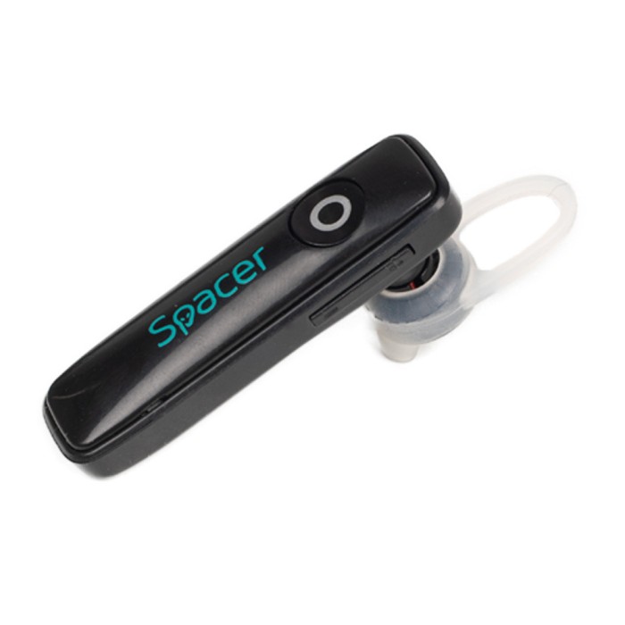 CASCA Spacer wireless, pt. smartphone, monocasca, microfon pe casca, negru, &quot;SPBH-HF-01-BK&quot;, (timbru verde 0.18 lei)