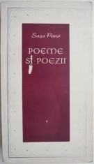 Poeme si poezii. Alese din carti si din sertar (1925-1965) &ndash; Sasa Pana