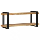 VidaXL Raft de perete 110x33x45 cm lemn masiv de mango