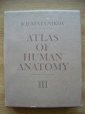 SINELNIKOV - ATLAS DE ANATOMIE UMANA (in limba ENGLEZA) - volumul 3 - 1990