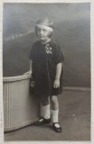 Fetita din perioada interbelica// foto tip CP, Julietta Bucuresti 1920