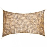 Plasă Camuflaj vidaXL Nisipiu 6x4.14m, Oxford, Ușoară, Portabilă, Geantă Depozitare, V&acirc;nătoare, Observare Păsări, Camping, Decor Militare
