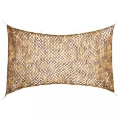 vidaXL Plasă de camuflaj cu geantă de depozitare, nisipiu, 600x414 cm