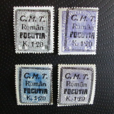 ROMANIA 1919POCUTIA SERIE MNH=40