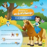 O zi la plimbare. Aventuri cu autocolante - Editura Litera