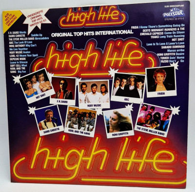 lp Various &amp;ndash; High Life winter &amp;#039;82 / &amp;#039;83 _ 1983 NM / VG+ Polystar Germania foto