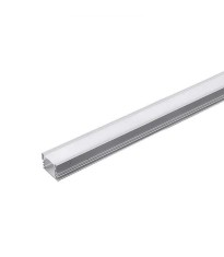 Profil aluminiu pentru banda LED 2m 17.4mm x 12.1mm mat V-TAC foto