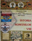 Istoria rom&acirc;nilor. Manual pentru clasa a VIII-a - Paperback brosat - Ioan Grosu, Radu Băjenaru, Radu G. Păun - Sigma