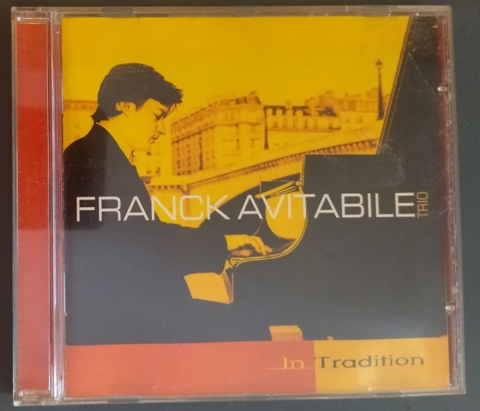 CD ORIGINAL DREYFUS JAZZ: FRANCK AVITABILE TRIO - IN TRADITION (w.RICCARDO DEL FRA &amp; LUIGI BONAFEDE / guest: LOUIS PETRUCCIANI) [1998]
