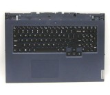 Carcasa superioara cu tastatura palmrest Laptop, Lenovo, Legion 5 17ACH6H type 82JY, 5CB1C19225, layout US