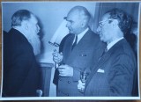 Fotografie originala, Geo Bogza si Gala Galaction, anii 60, 1