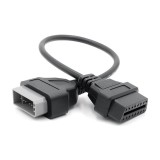 Cablu Adaptor Diagnoza Auto Techstar Nissan 14 Pin la OBD2 16 Pin, 25cm, Universal
