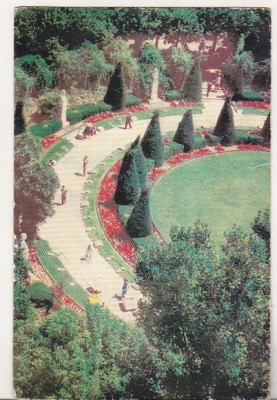 bnk cp Bucuresti - Vedere din Gradina Cismigiu - circulata foto