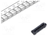 Conector PCB-PCB hermafrodit PIN 40 0,5mm LSHM gold flash SAMTEC