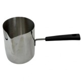 Cumpara ieftin Ibric din fier cu m&acirc;ner PVC, 600 ml