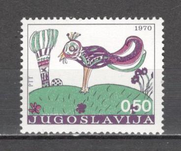Iugoslavia.1970 Saptamina copiilor-Desene de copii SI.304