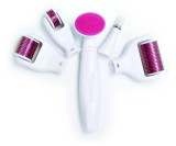 Set Dermaroller Titan 6in1 Masaj Facial, Corp, Ochi, Buze - Regenerare, Anti-Riduri, Acnee, Cicatrici, Vergeturi + Dezinfectare