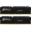 Memorie RAM Kingston FURY Beast 32GB (2x16GB) DDR5 6000MHz CL30, Dual Channel, Radiator, Recomandat Gaming