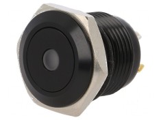 Comutator anti-vandalism SPST-NO 2A 36VDC IP65 roșu