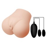 Cumpara ieftin Masturbator 2-in-1 Cu Vibratii Crazy Bull Lifelike Experiens